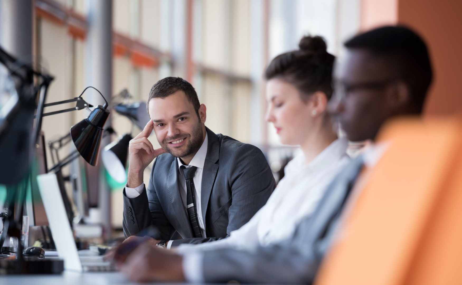 Action-focused business profile